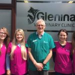 Glenina Veterinary Nurses w. Joe O’Donnell